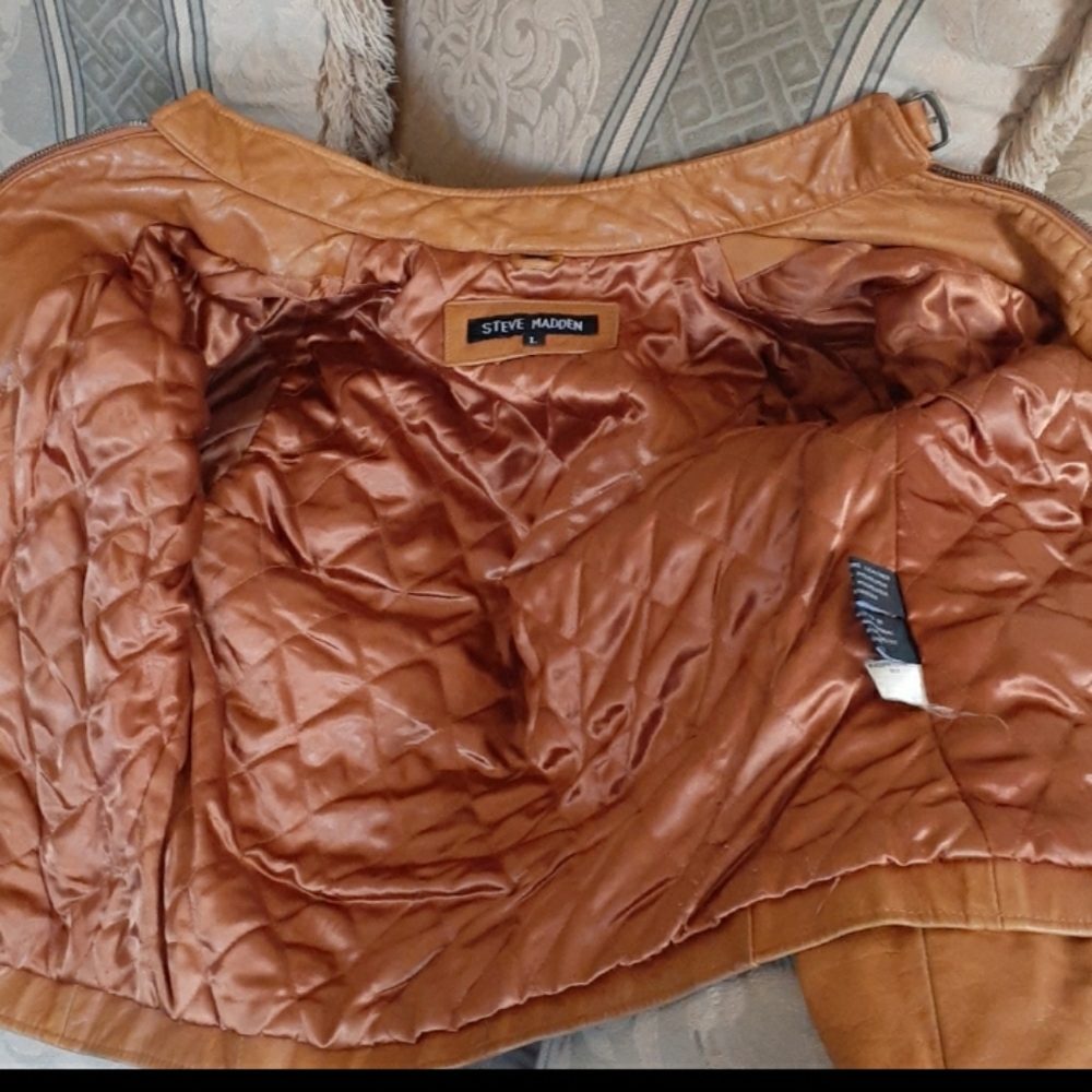 Steve Madden jacket LEATHER Jacket - image 7